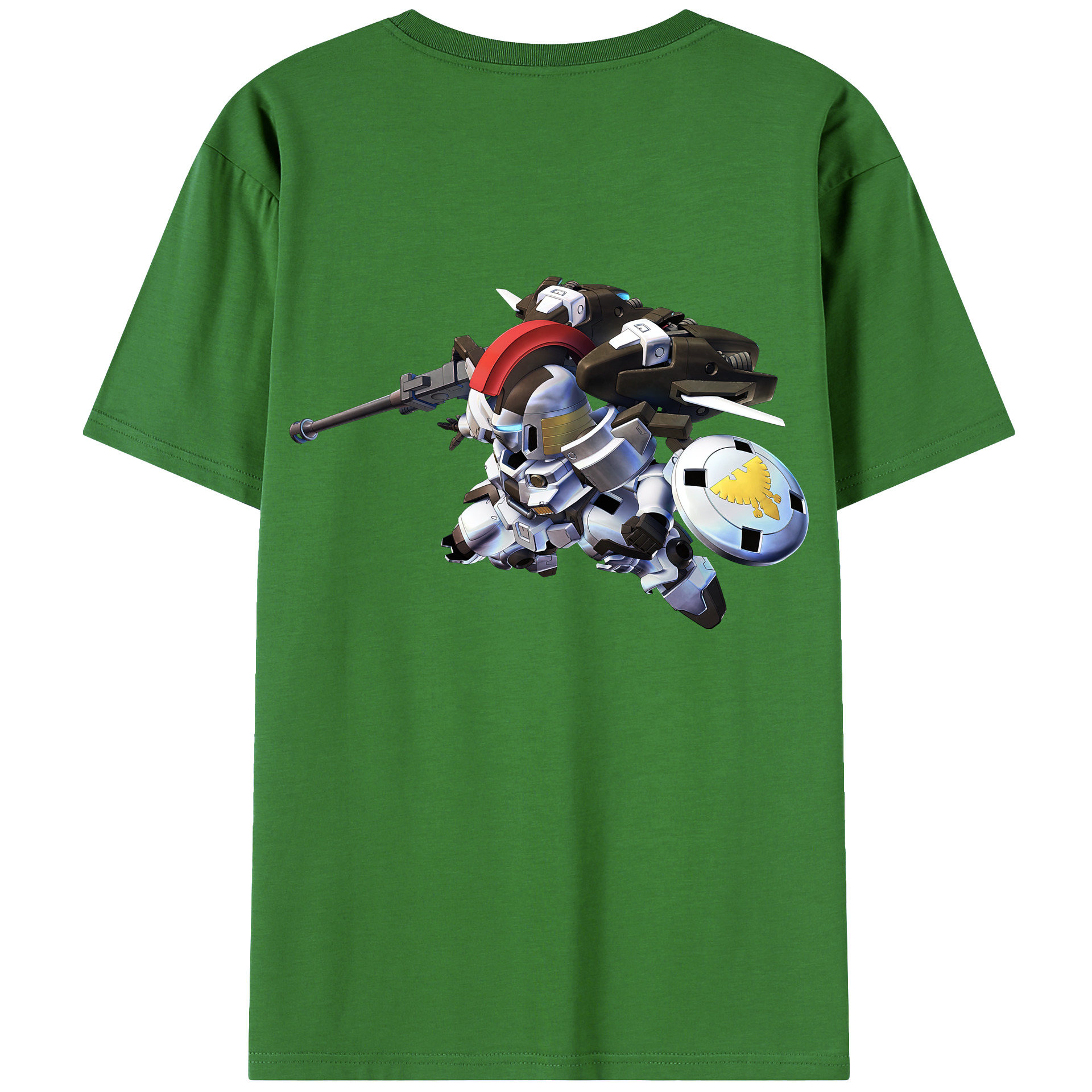 （画像用） 機動戦士ガンダム Mobile Suit Gundam レディース半袖Tシャツ(バックプリント)
